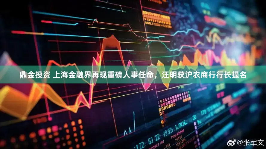 鼎金投资 上海金融界再现重磅人事任命，汪明获沪农商行行长提名