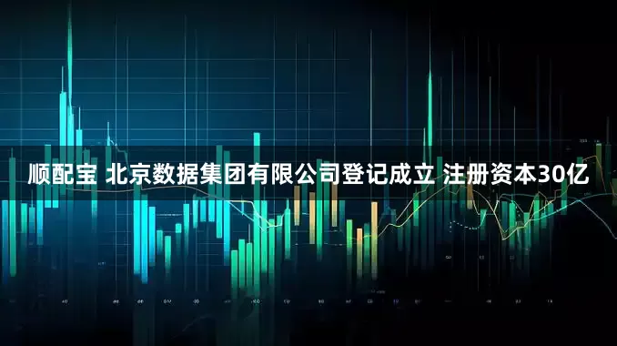 顺配宝 北京数据集团有限公司登记成立 注册资本30亿